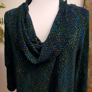 Multi-colored Catherines blouse - 14 / 16W